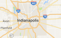 Map of Indianapolis