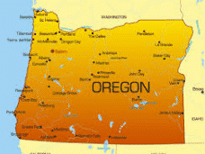 Map of Oregon