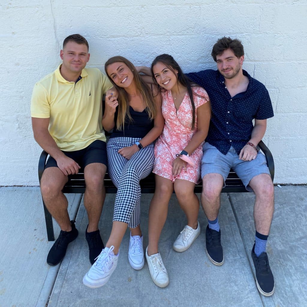 Interns at Lunch at a Local Indianapolis Favorite