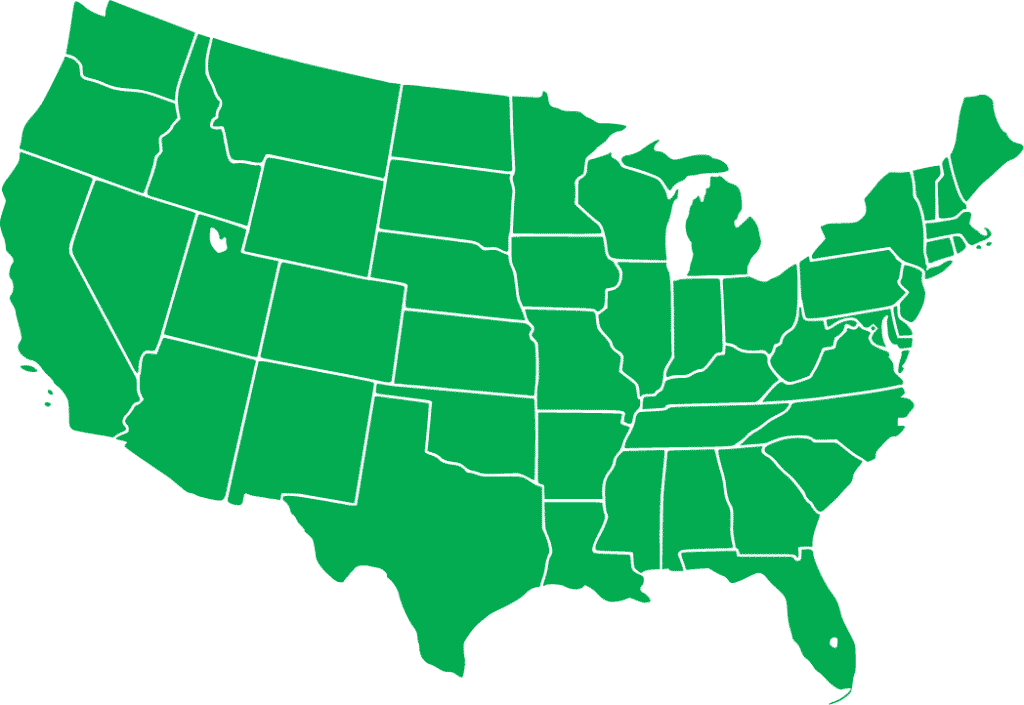 Map of United States