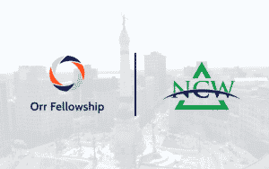 orr fellowship and NCW logo