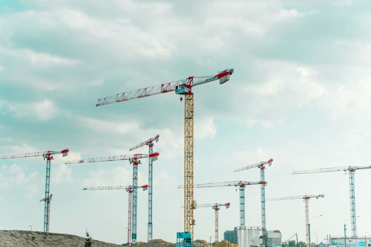 heavy equipment, crane