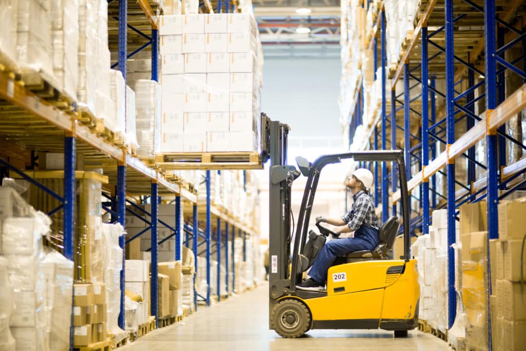 warehouse forklift operator